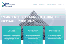 Tablet Screenshot of dccllc.net